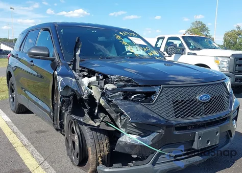 2021 Ford Police Interceptor из США, поврежденный, VIN 1FM5K8AW7MNA19893